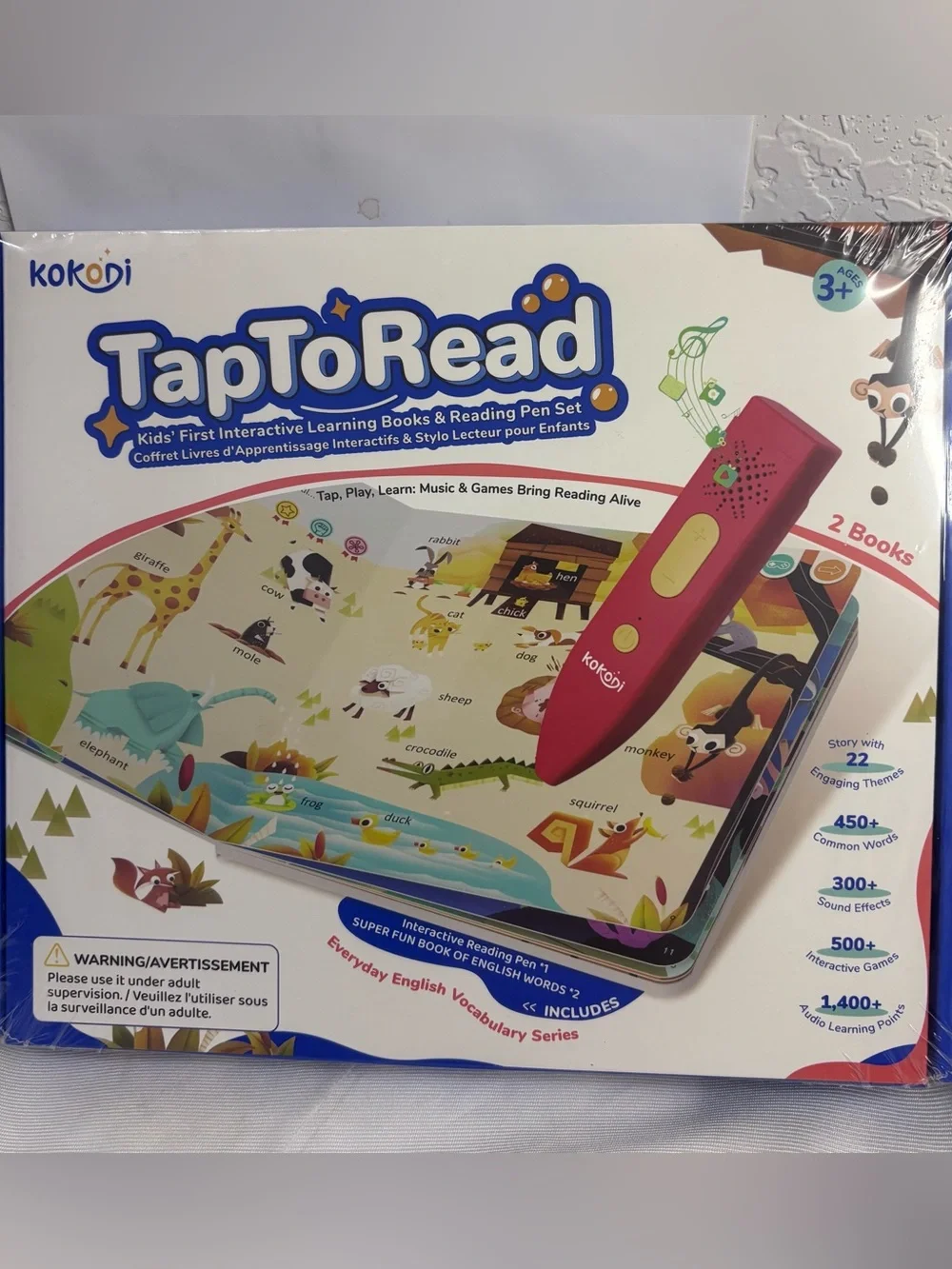 TapToRead Interactive Reading Pen Set - Pink